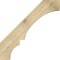 Ekena Millwork 6"W x 36"D x 36"H Balboa Rough Sawn Knee Brace, Douglas Fir BRC06X36X36BOA00RDF - alternate 4